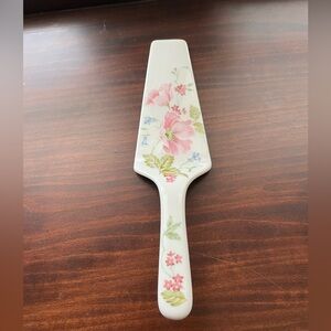 ANDREA SADEK FLORAL PIE CAKE SERVER
